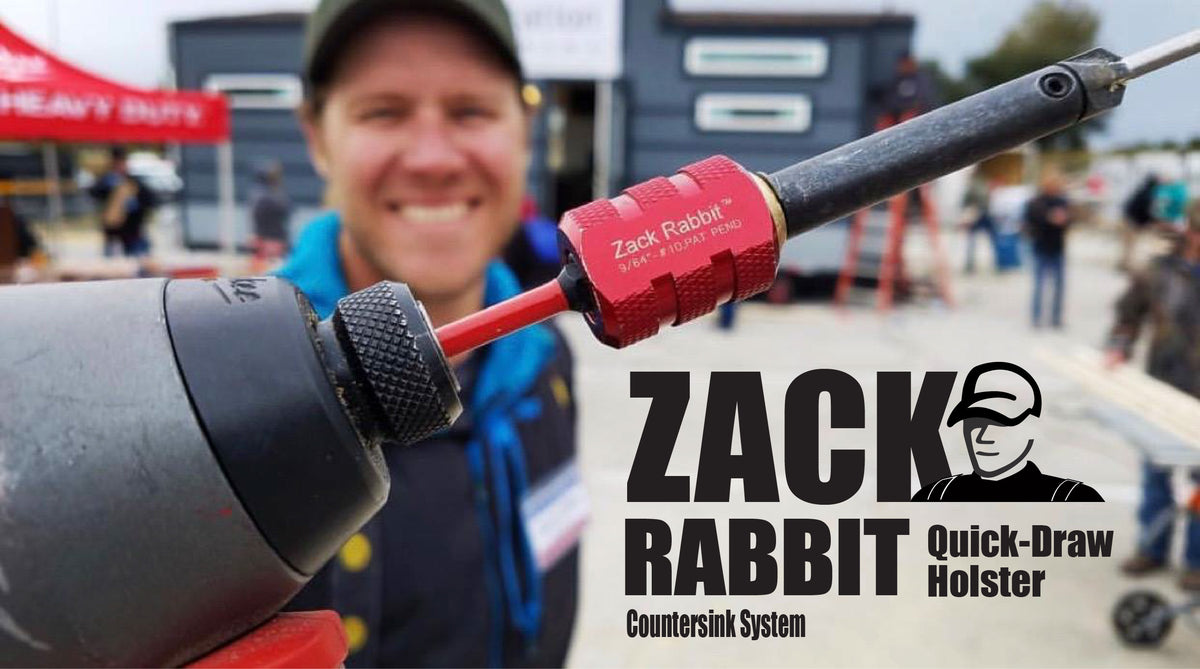 Zack Rabbit Rapper Zack Rabbit® – The World's Best Drill & Countersink System – Zack ...